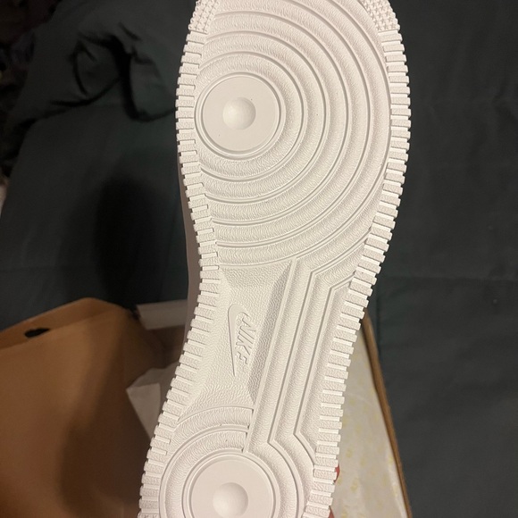 Nike Air Force 1 Low White Sneakers - Picture 4 of 6